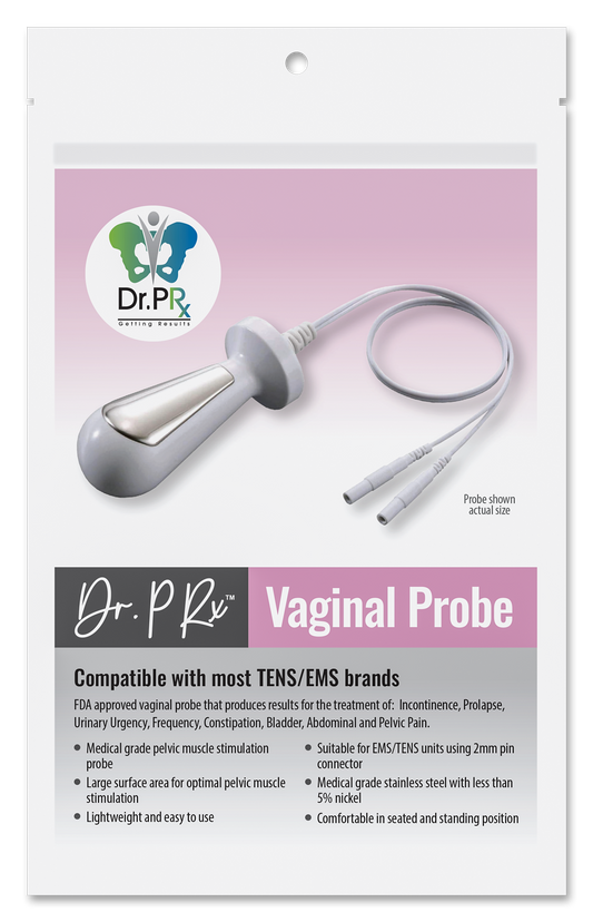 Dr.PRx™ Vaginal Probe Replacement - Compatible with most TENS/EMS brands